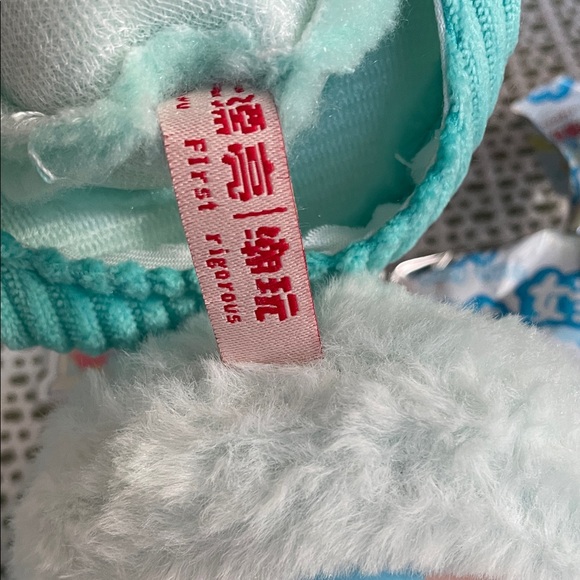 Baby Three Sunny Doll Beret Plush Doll with Hat - Blue - Picture 7 of 11